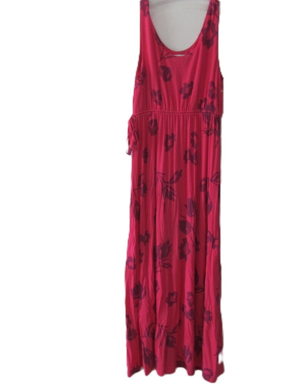 Rachel Zoe LA NY floral print Sleeveless Maxi Dress Size L